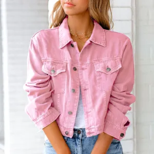 Mirella | Plain Denim Jacket