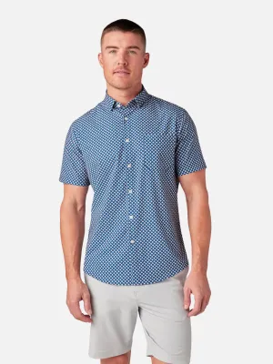 Mizzen   Main Leeward SS Shirt - Poseidon Agave