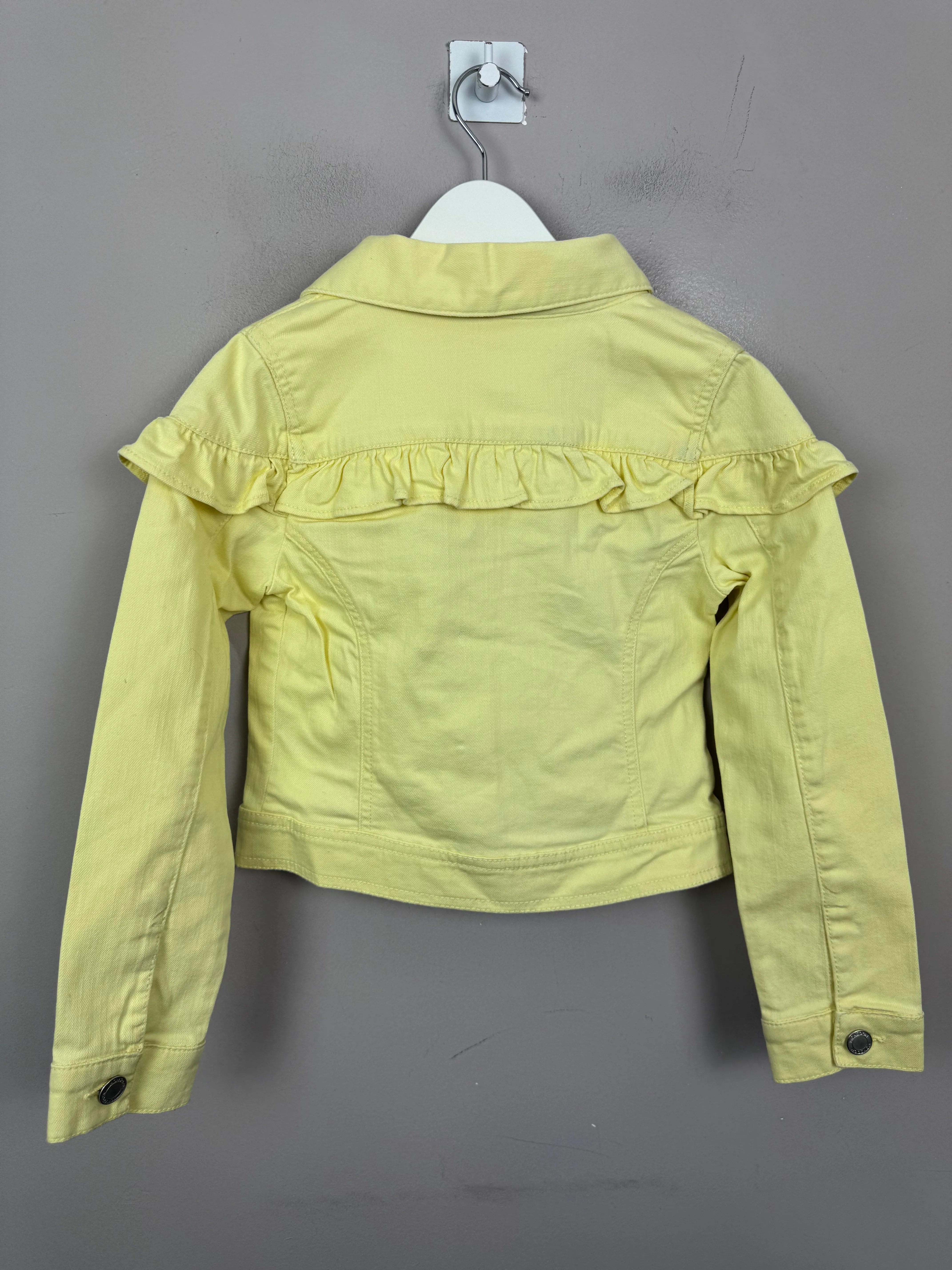 Monsoon Lemon Denim Jacket 7-8y