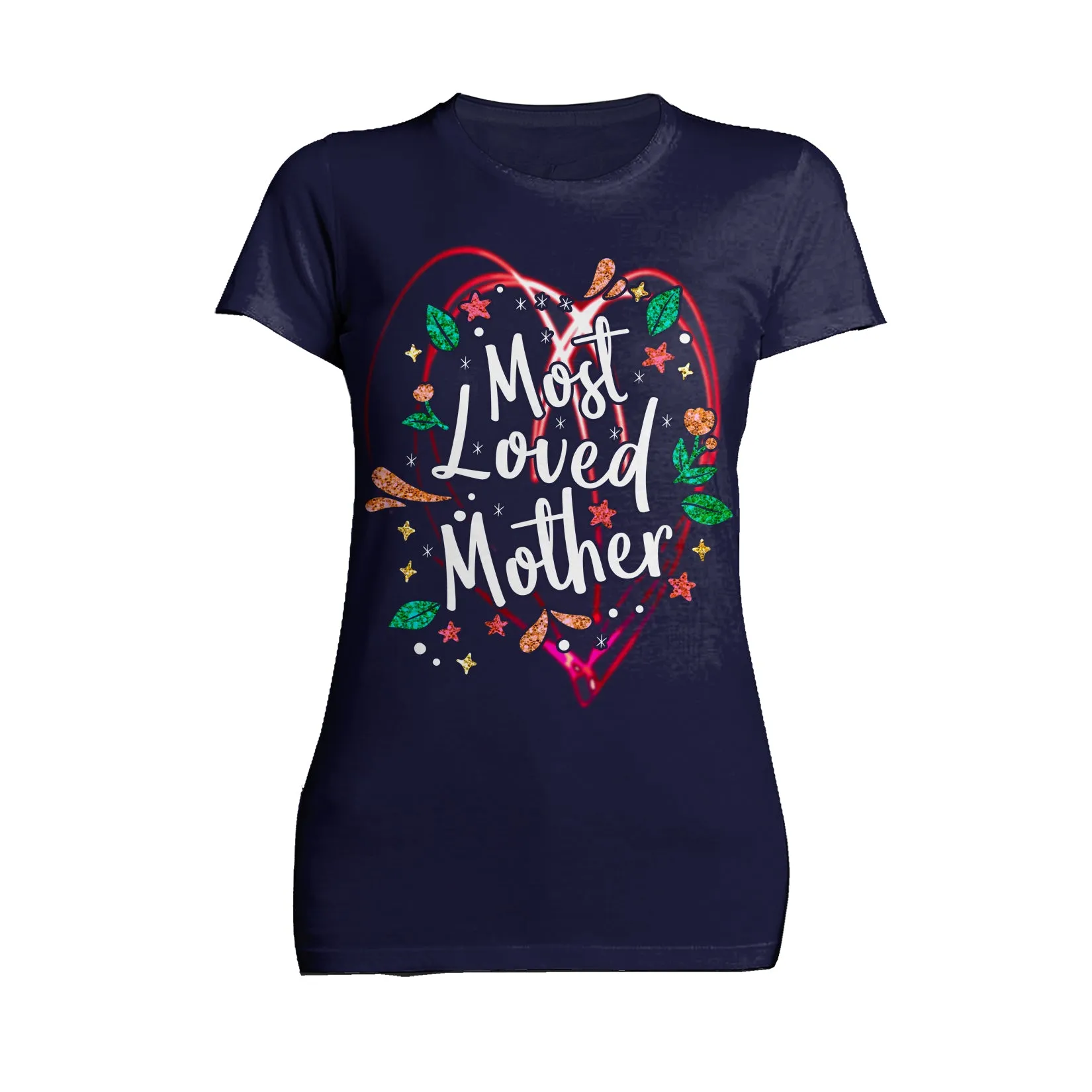 Mother's Day Splash Mom Mum Most Loved Mother 02 Women's T-Shirt