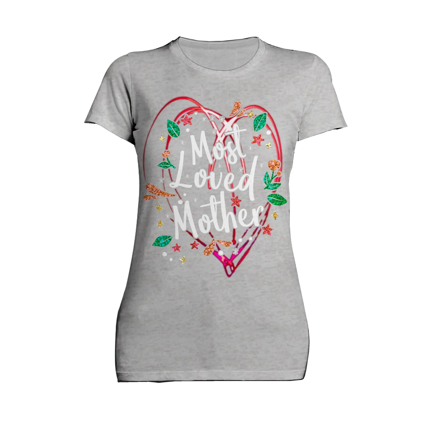 Mother's Day Splash Mom Mum Most Loved Mother 02 Women's T-Shirt