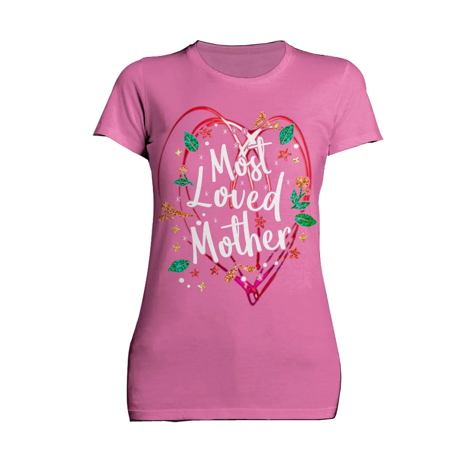 Mother's Day Splash Mom Mum Most Loved Mother 02 Women's T-Shirt