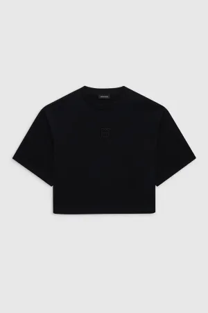 Myers cropped monogram tee