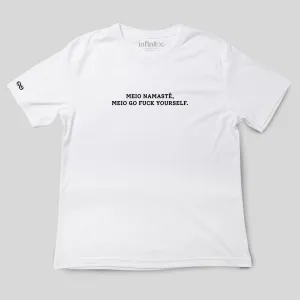 Namastê Basic White/Black Unisex T-shirt