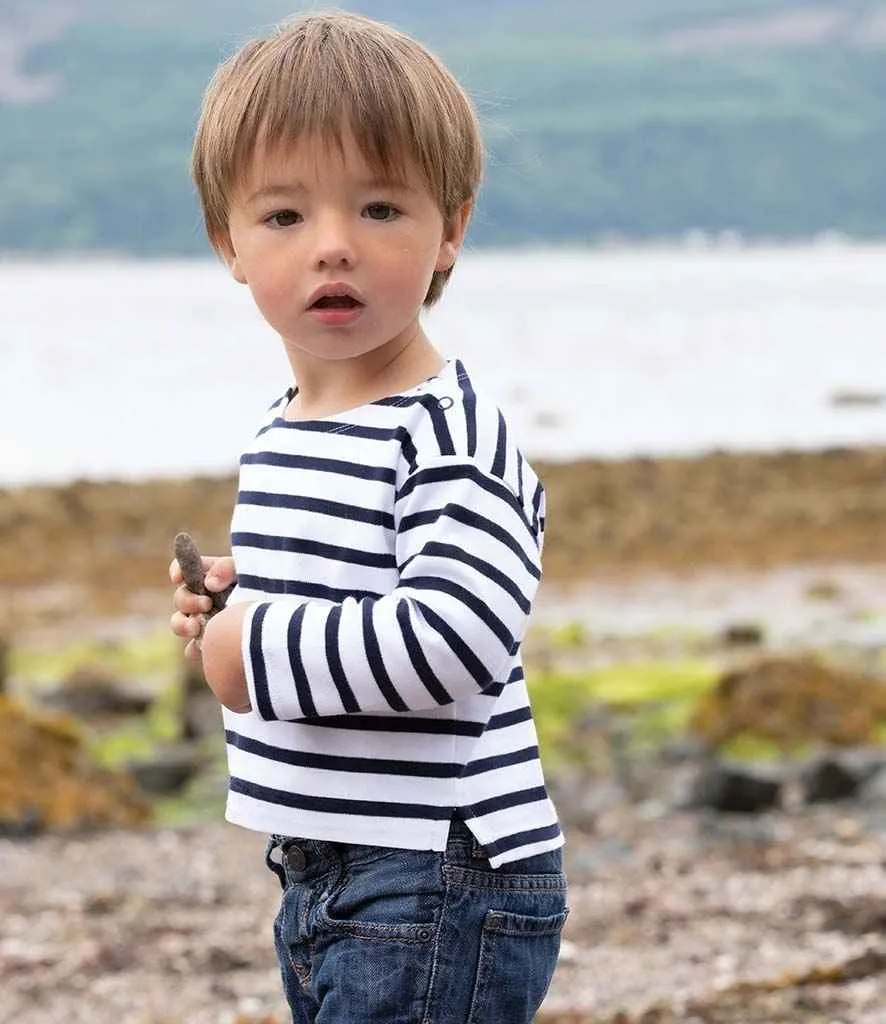 Nautical Stripe Long Sleeve Tee