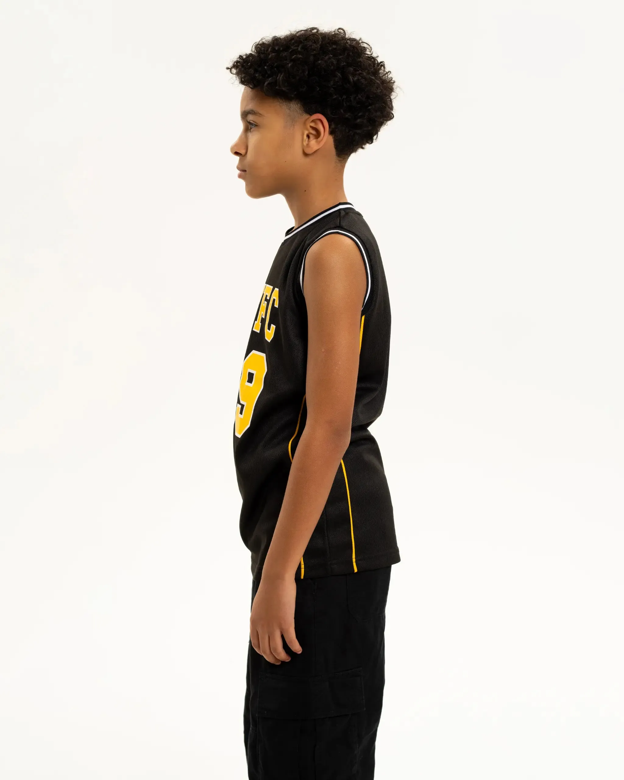 Newcastle United Kids' Mesh Basketball Jersey