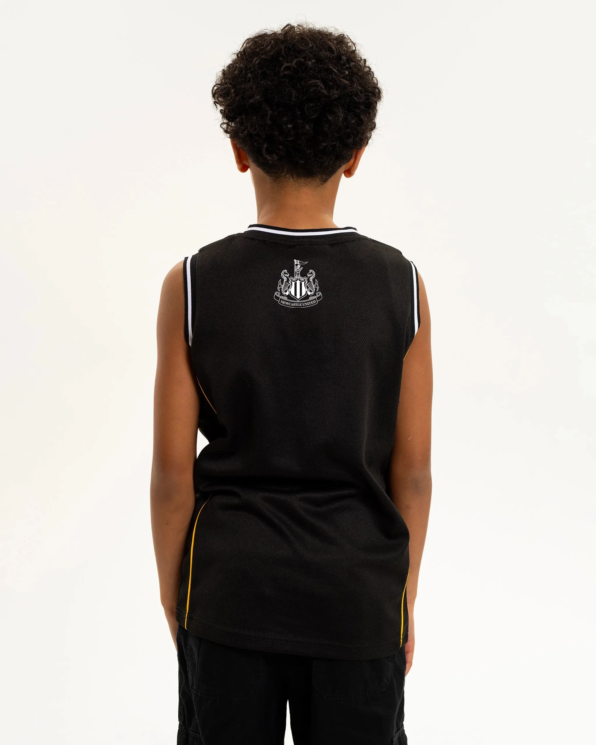 Newcastle United Kids' Mesh Basketball Jersey