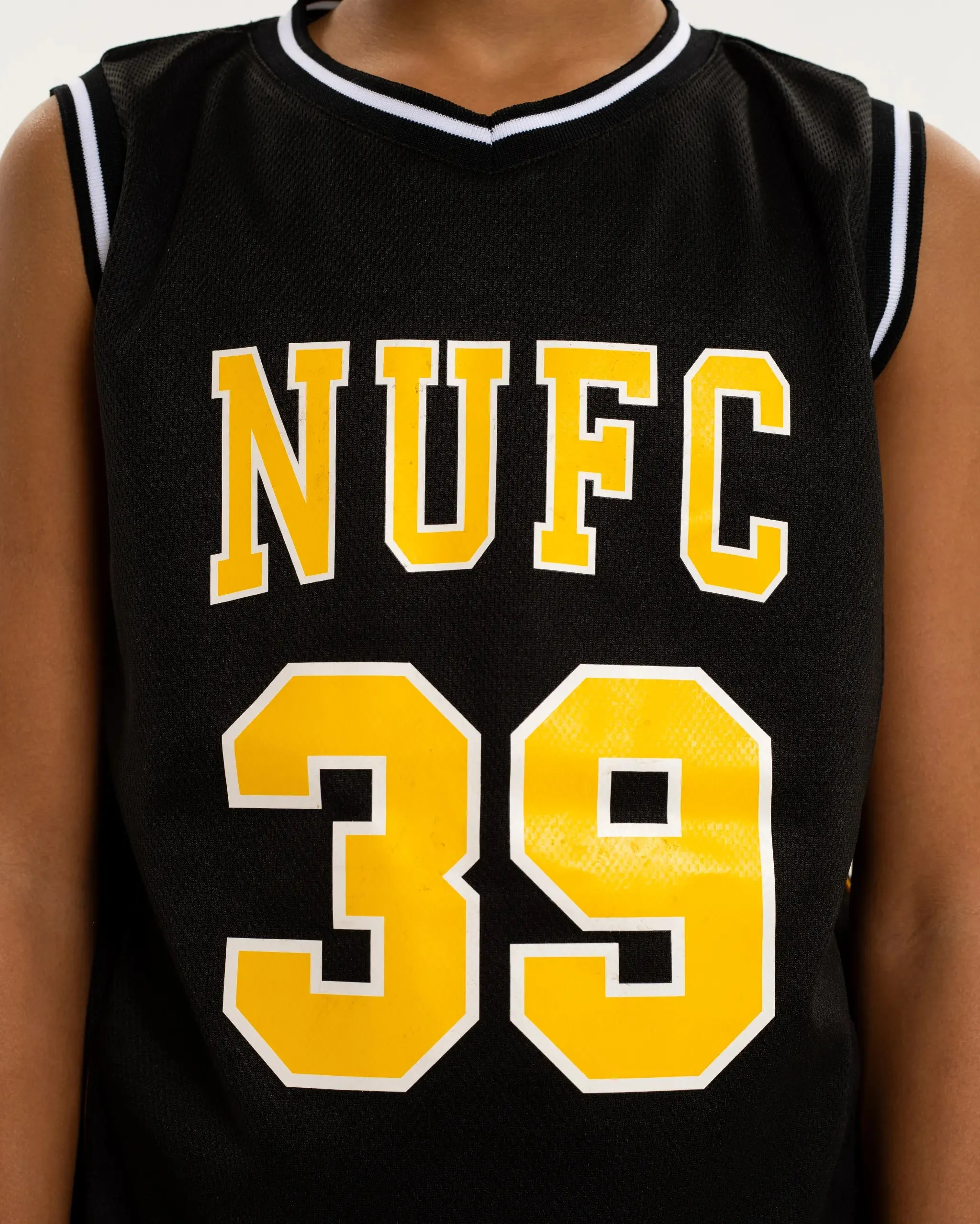 Newcastle United Kids' Mesh Basketball Jersey