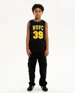 Newcastle United Kids' Mesh Basketball Jersey