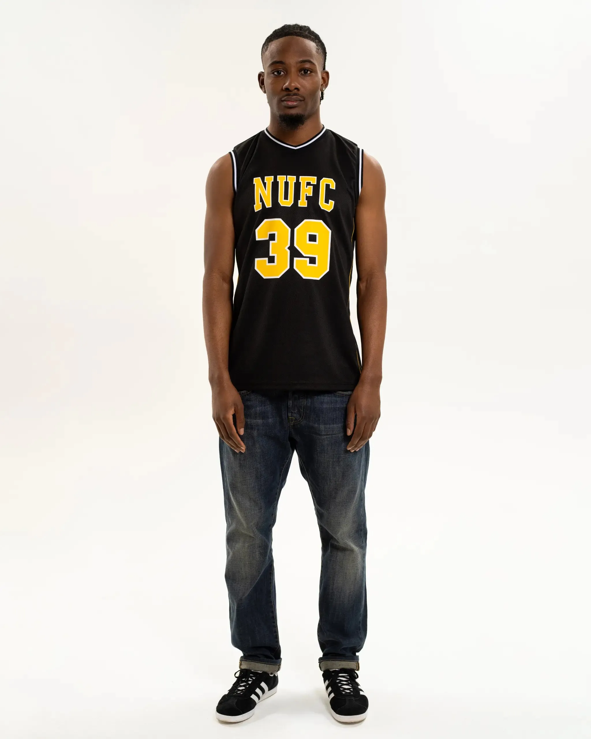 Newcastle United Men's Mesh Basketball Jersey