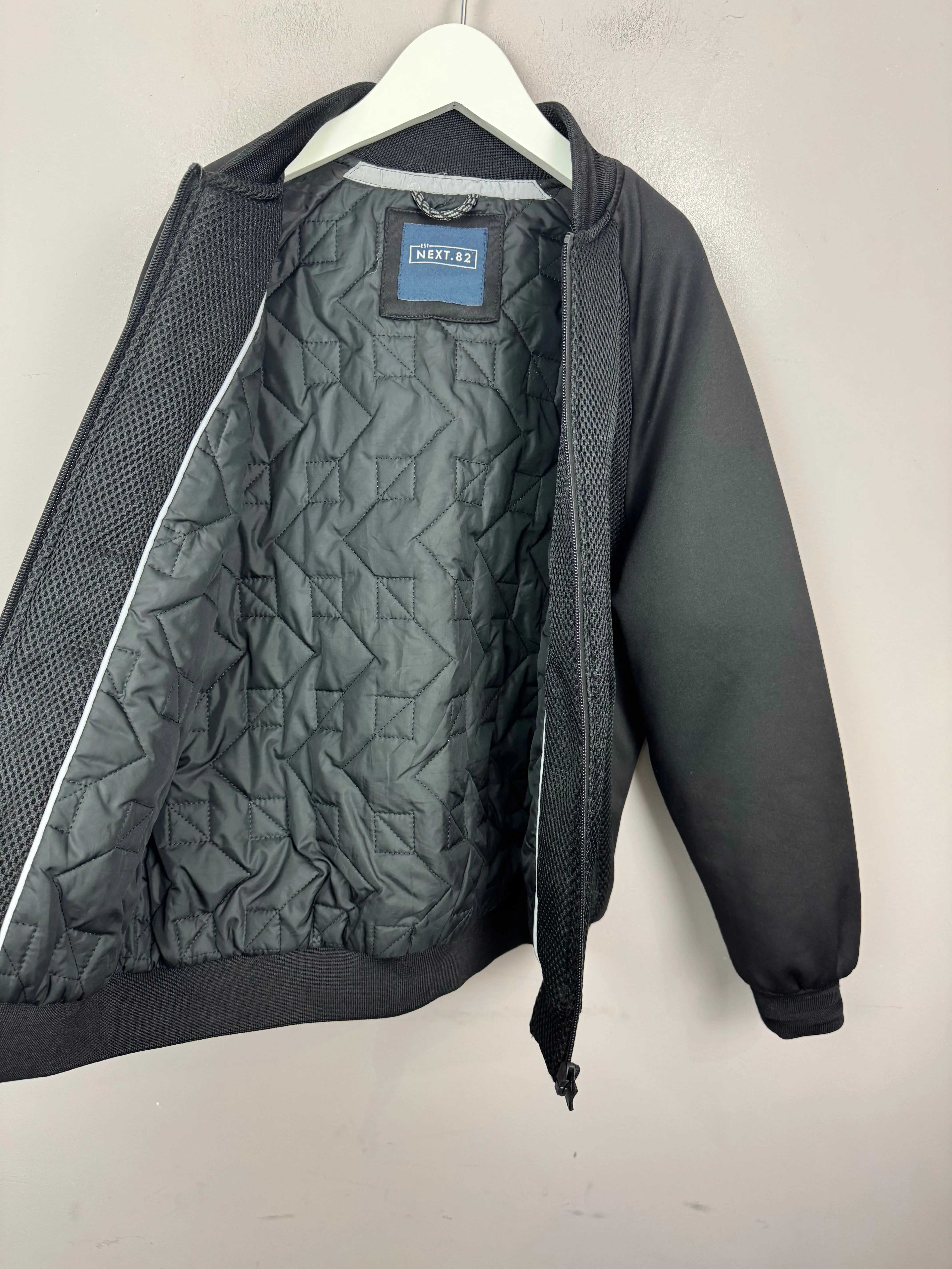 Next Black Bomber Jacket 9y