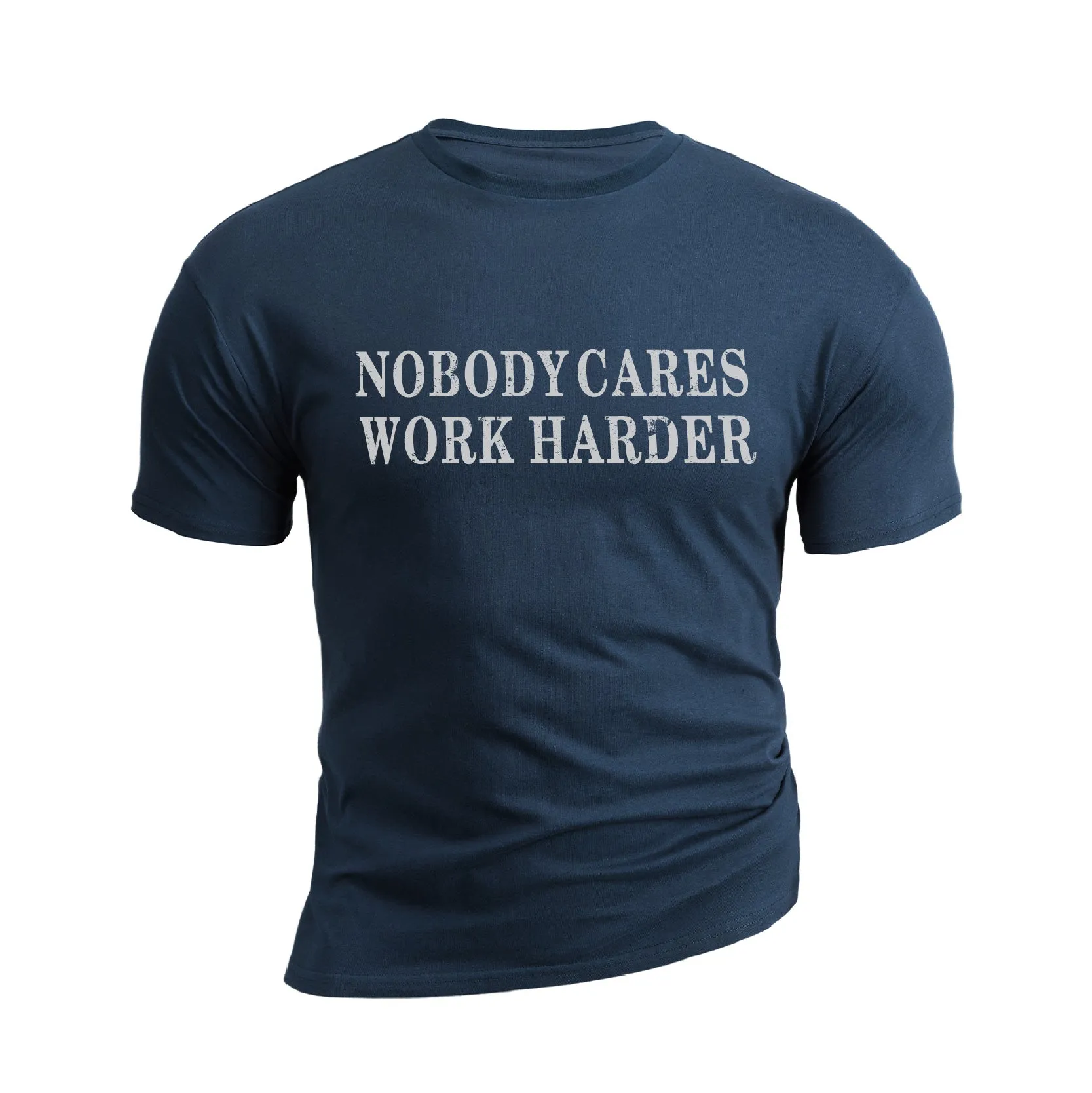 NOBODY CARES WORK HARDER GRAPHIC TEE