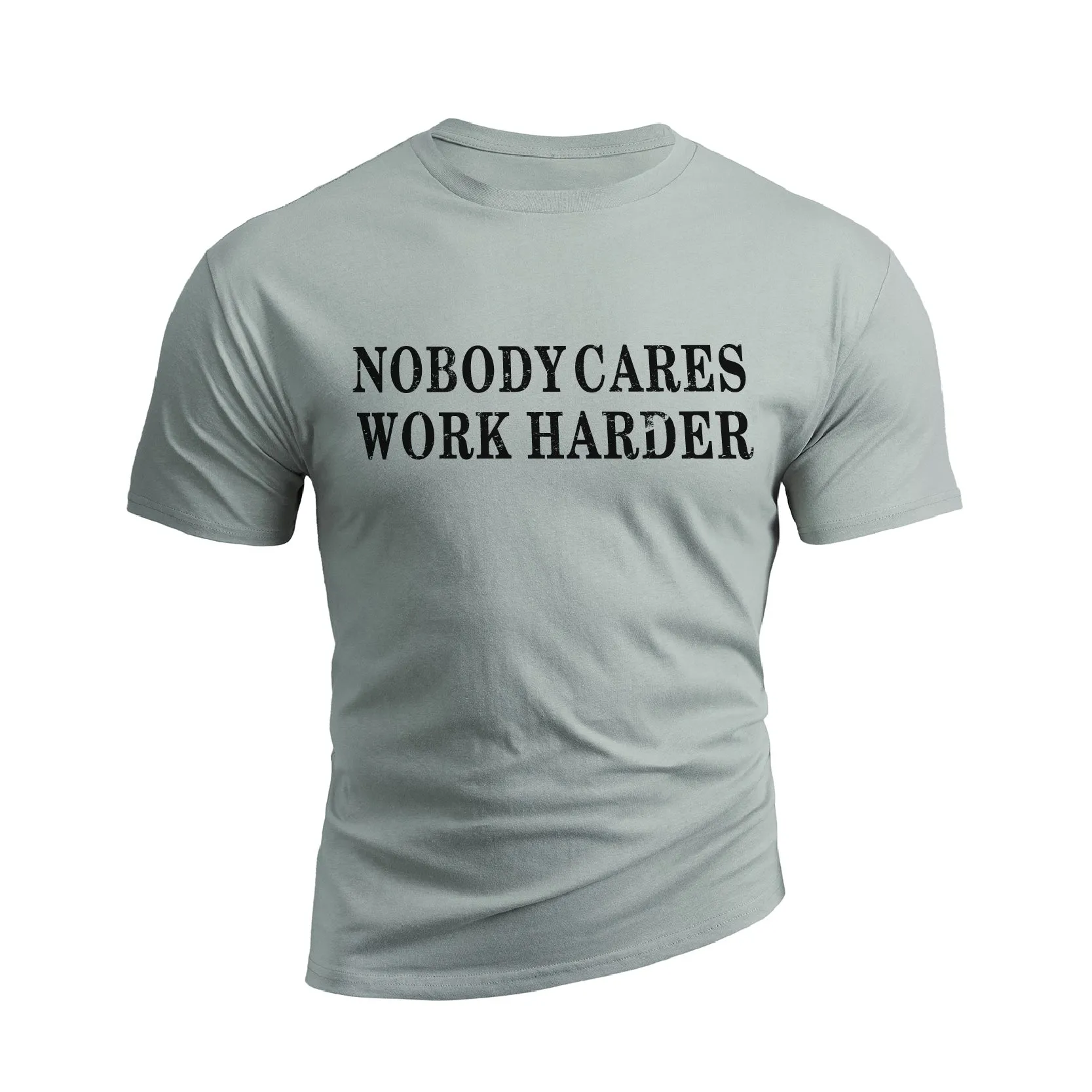 NOBODY CARES WORK HARDER GRAPHIC TEE