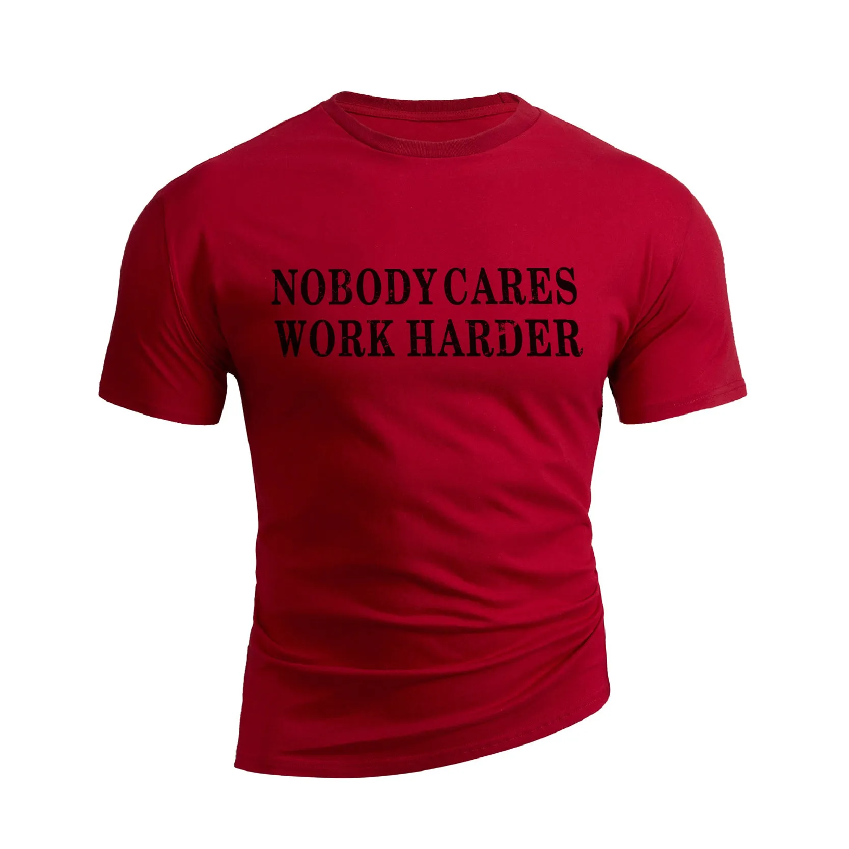 NOBODY CARES WORK HARDER GRAPHIC TEE