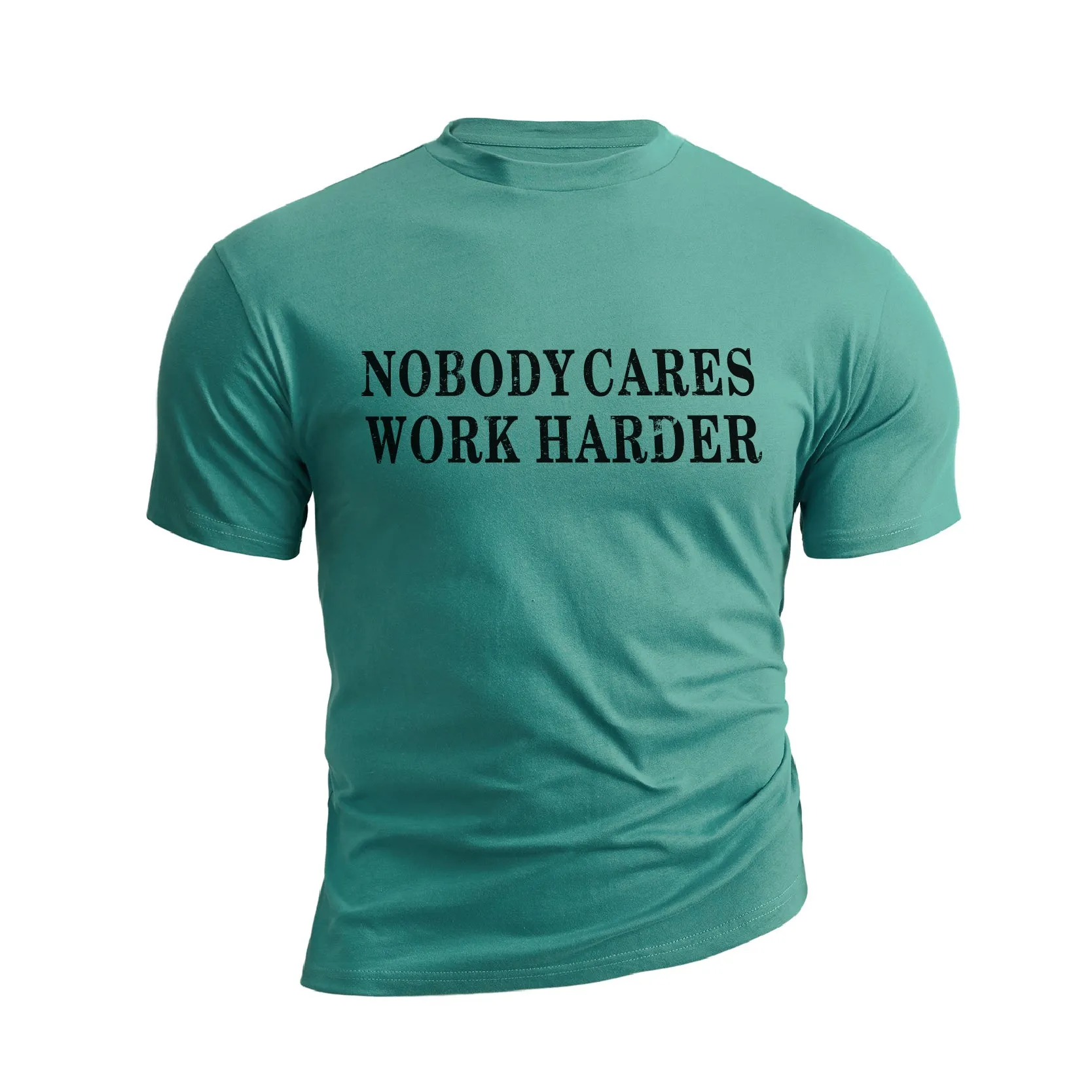 NOBODY CARES WORK HARDER GRAPHIC TEE