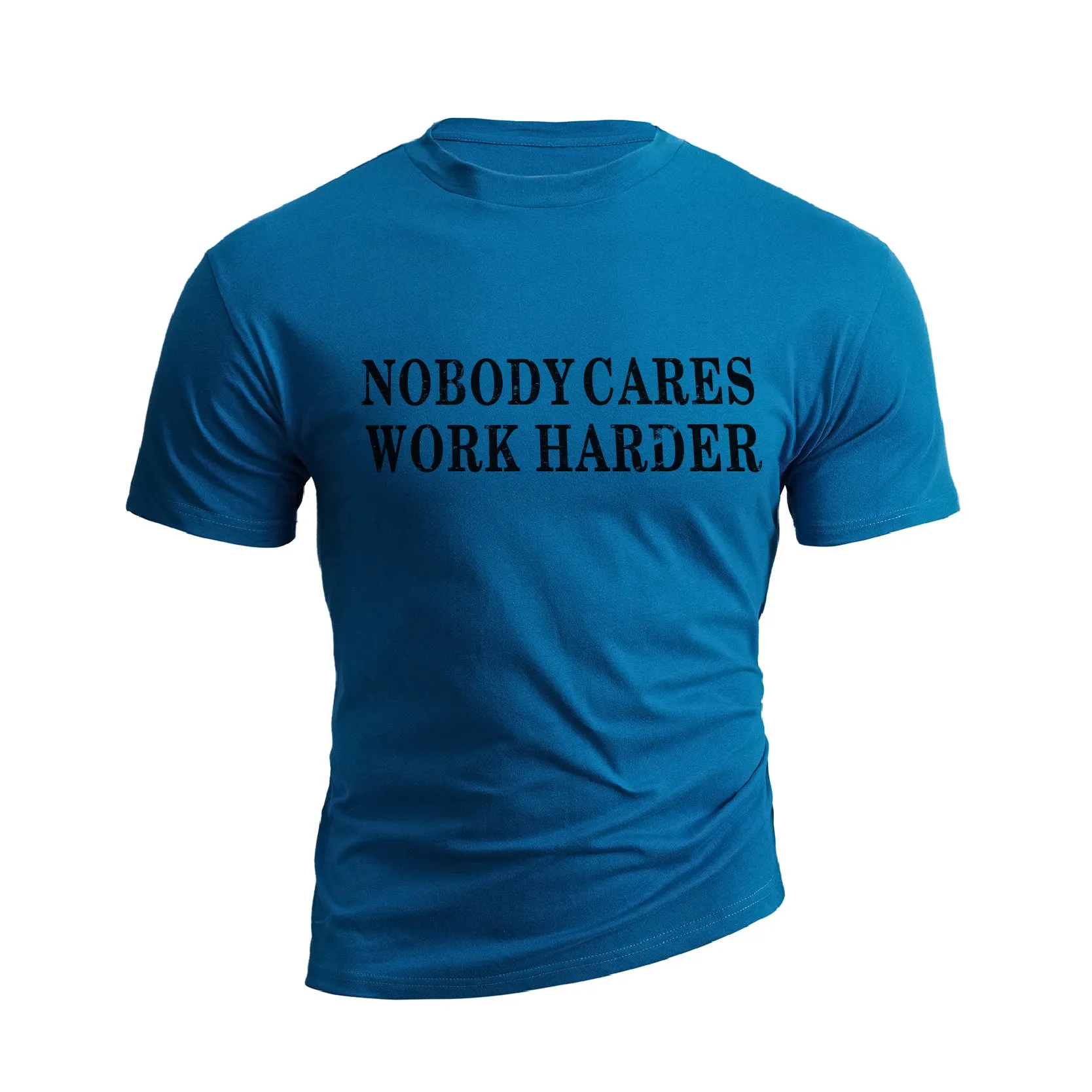 NOBODY CARES WORK HARDER GRAPHIC TEE