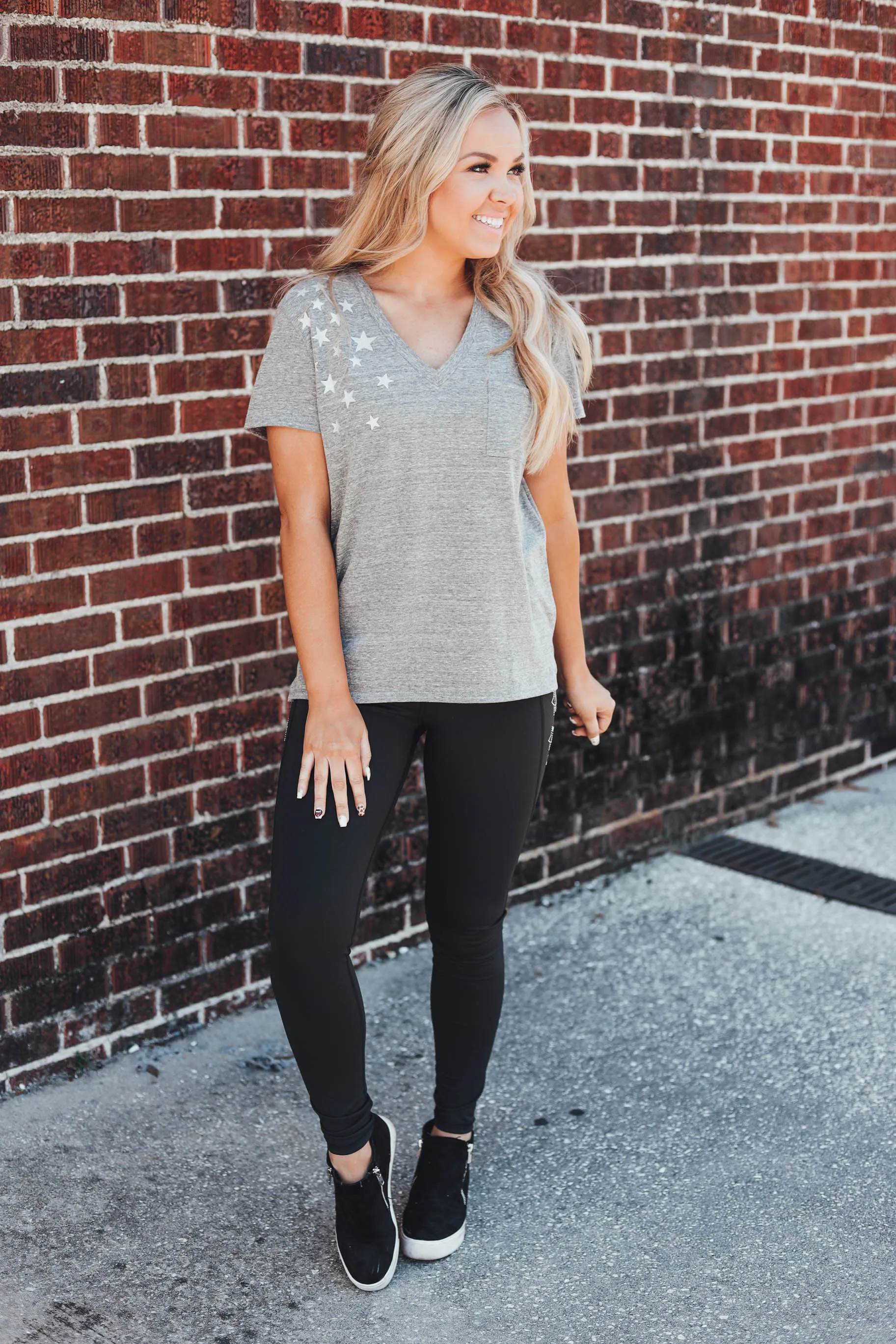 Not So Basic After All Top - Grey