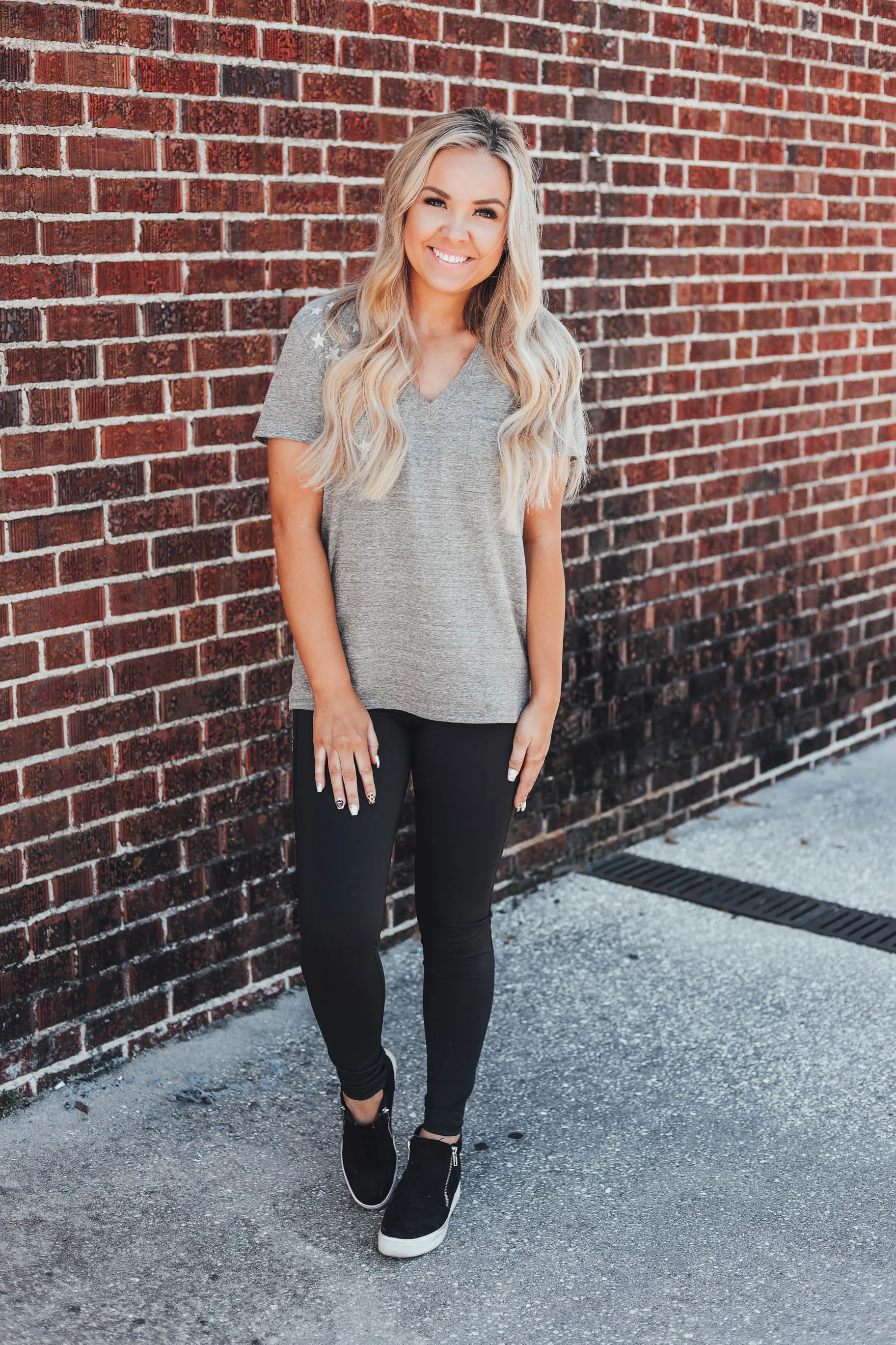Not So Basic After All Top - Grey