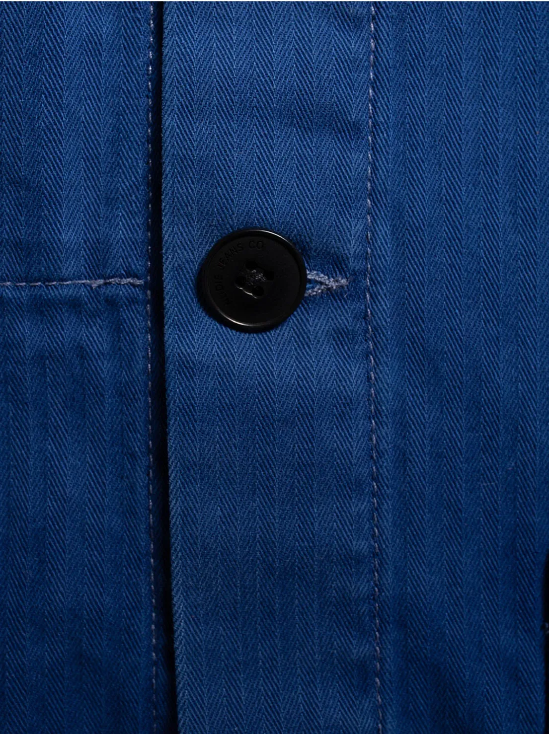 Nudie - Buddy Herrringbone Chore Jacket - Blue