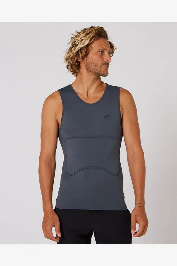O&E RIB GUARD PADDED VEST - CHARCOAL