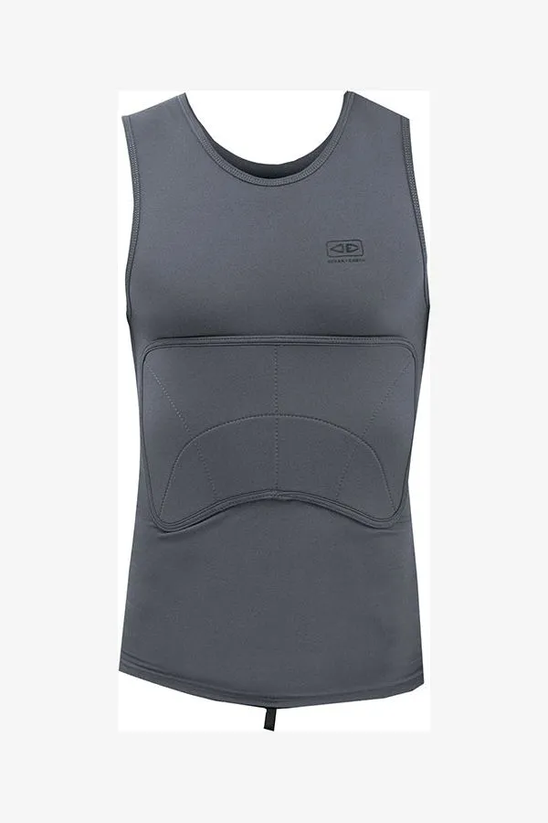 O&E RIB GUARD PADDED VEST - CHARCOAL