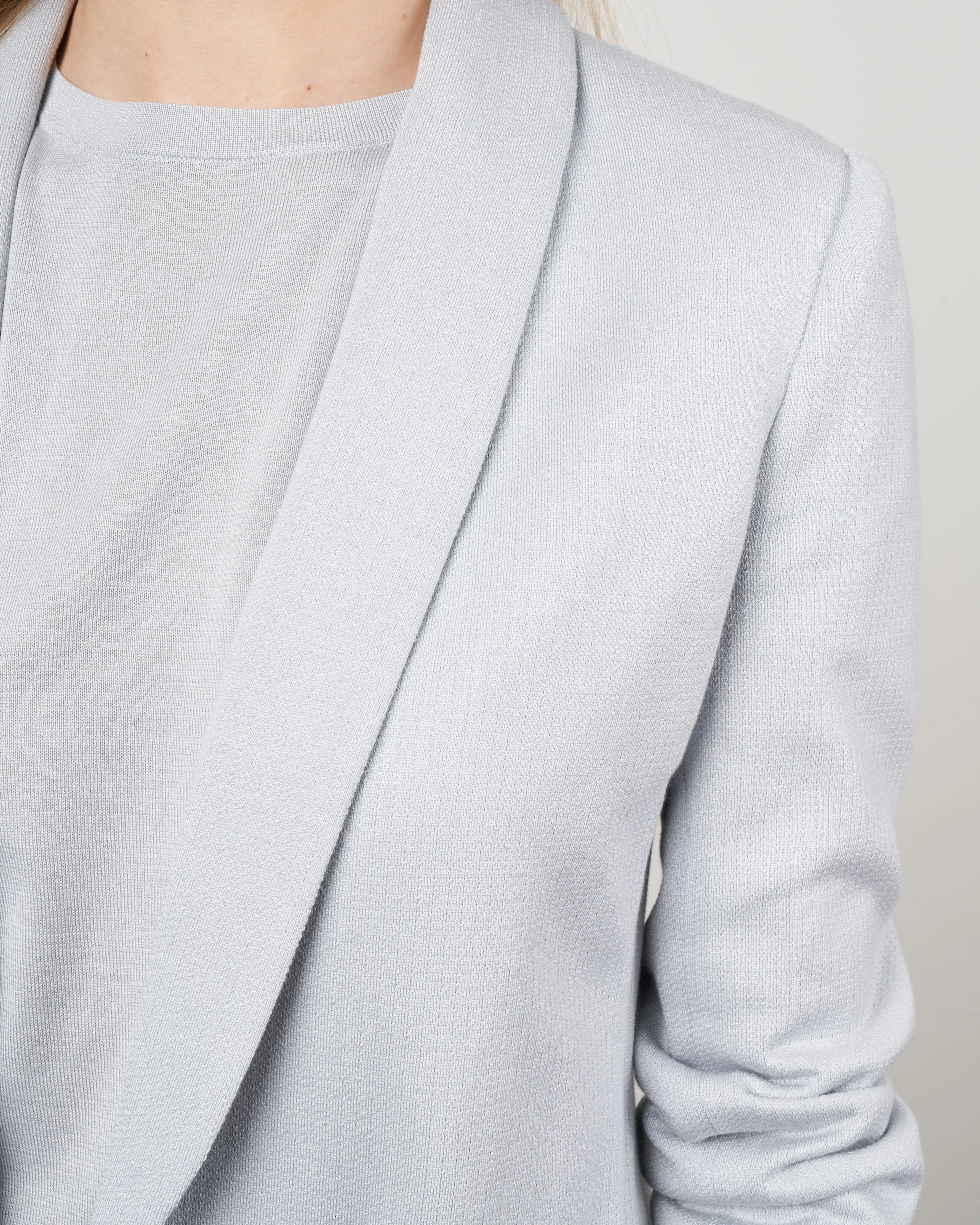 odette jacquard stitch - icy blue