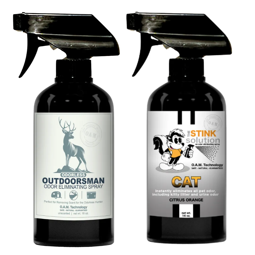 Odorless Outdoorsman Double Pack 16 oz. Odor Eliminating Sprays