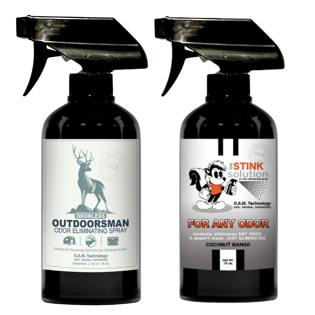 Odorless Outdoorsman Double Pack 16 oz. Odor Eliminating Sprays