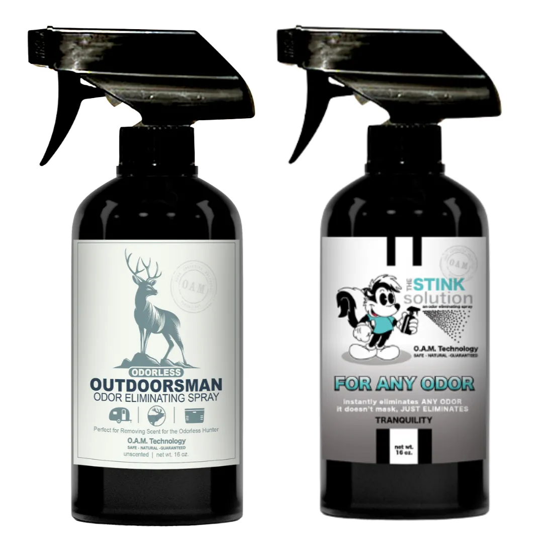 Odorless Outdoorsman Double Pack 16 oz. Odor Eliminating Sprays