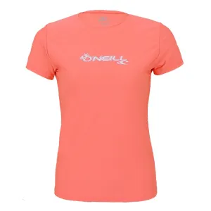 Oneill Basic Skins SS Light Grapefruit Rash Tee 3547