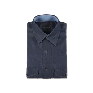 Overshirt in Indigo Denim