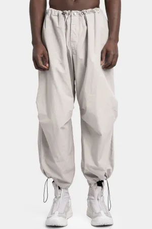 Parachute pants, Light grey