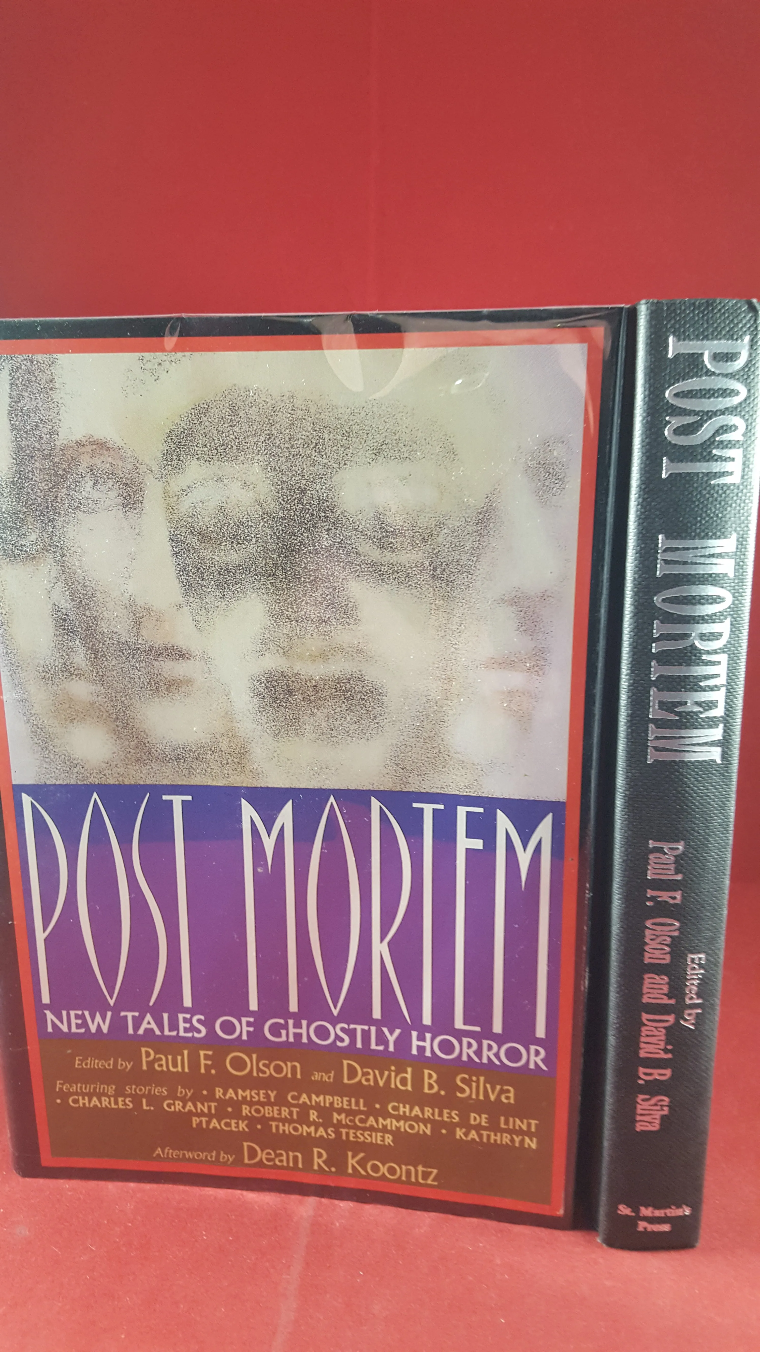Paul F Olson & David B Silva Edited by - Post Mortem, St Martins Press, 1989, 1st Edition and 1st Printing