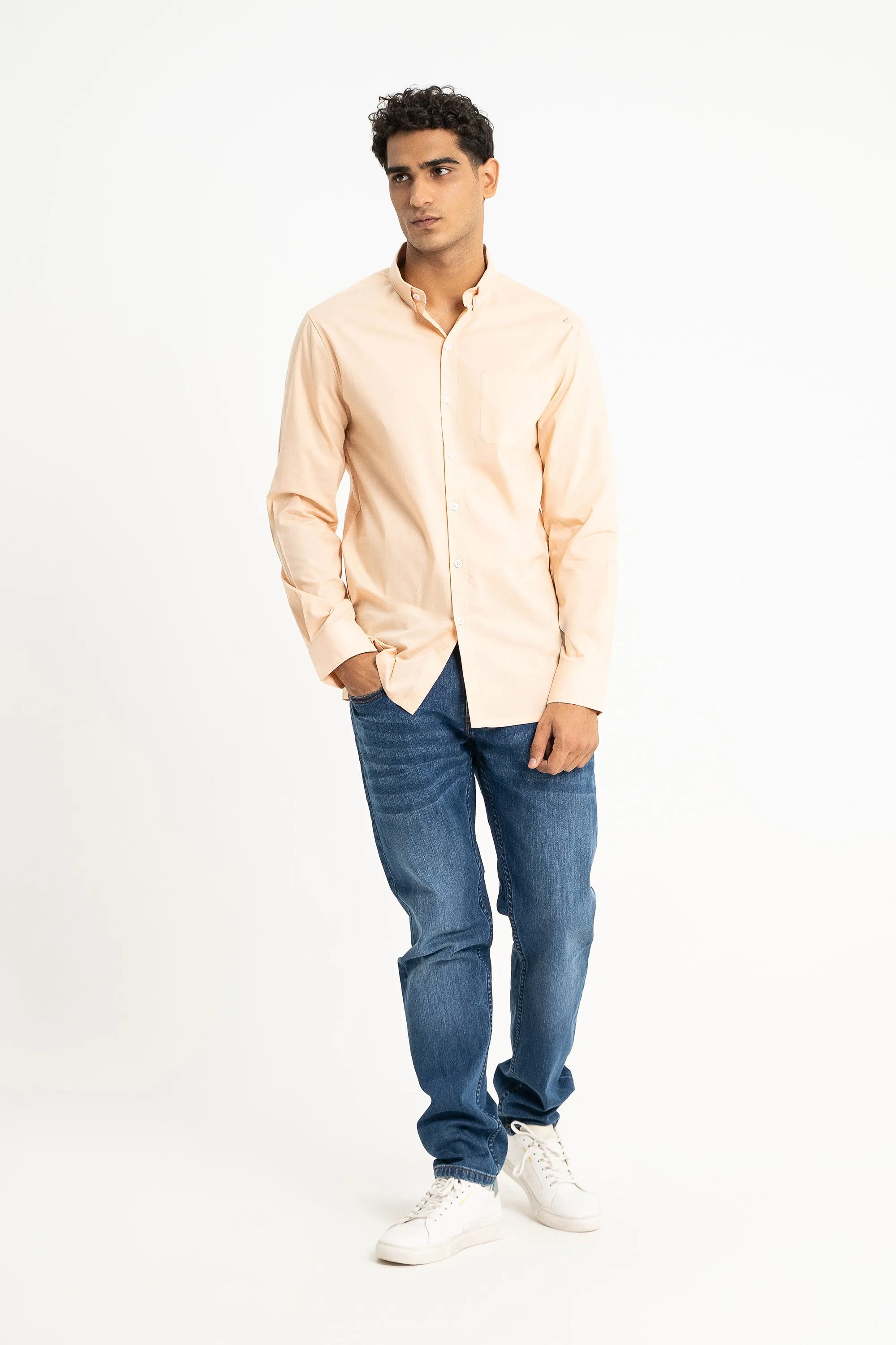 Peach Viscouse Shirt