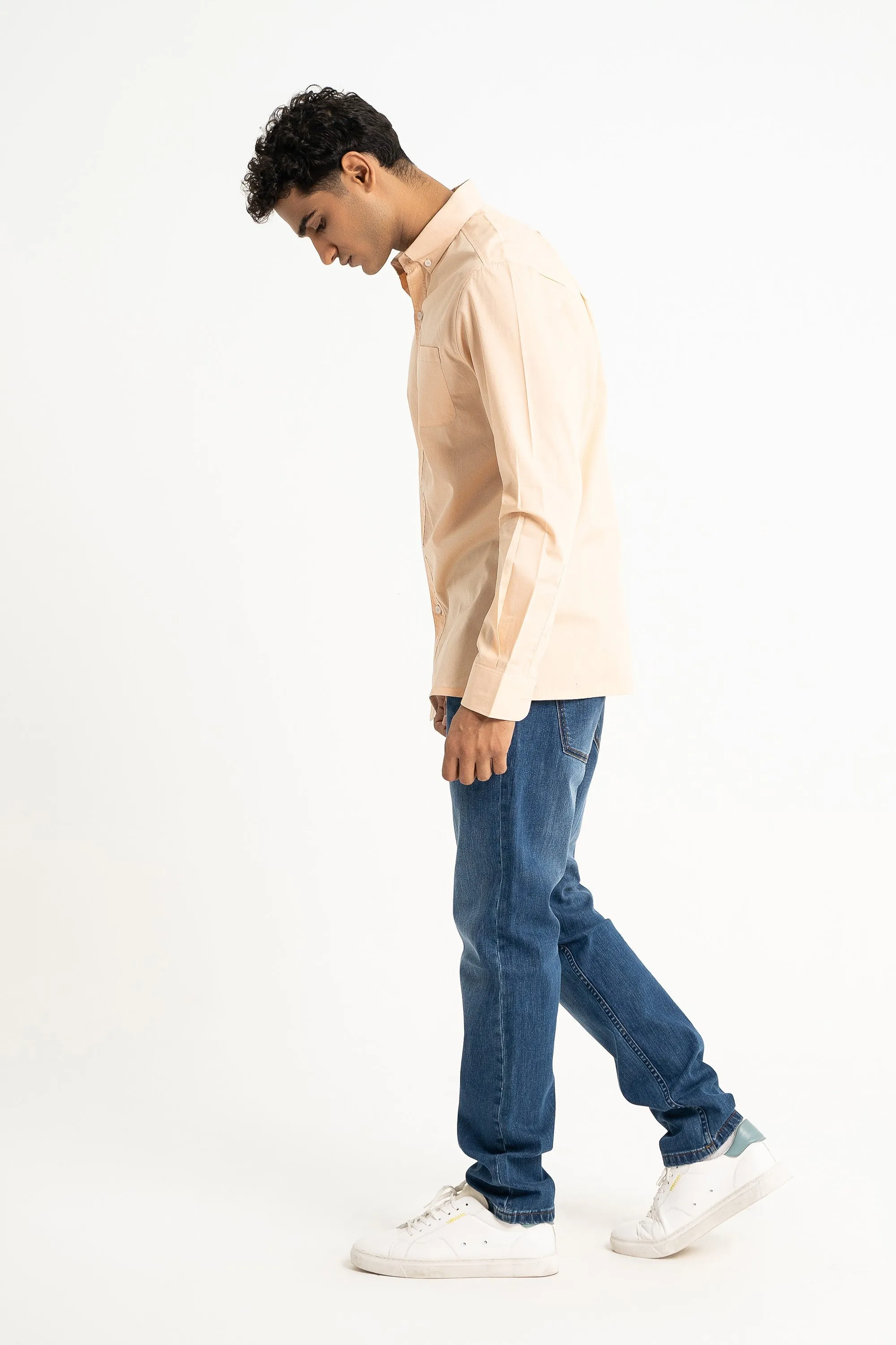 Peach Viscouse Shirt