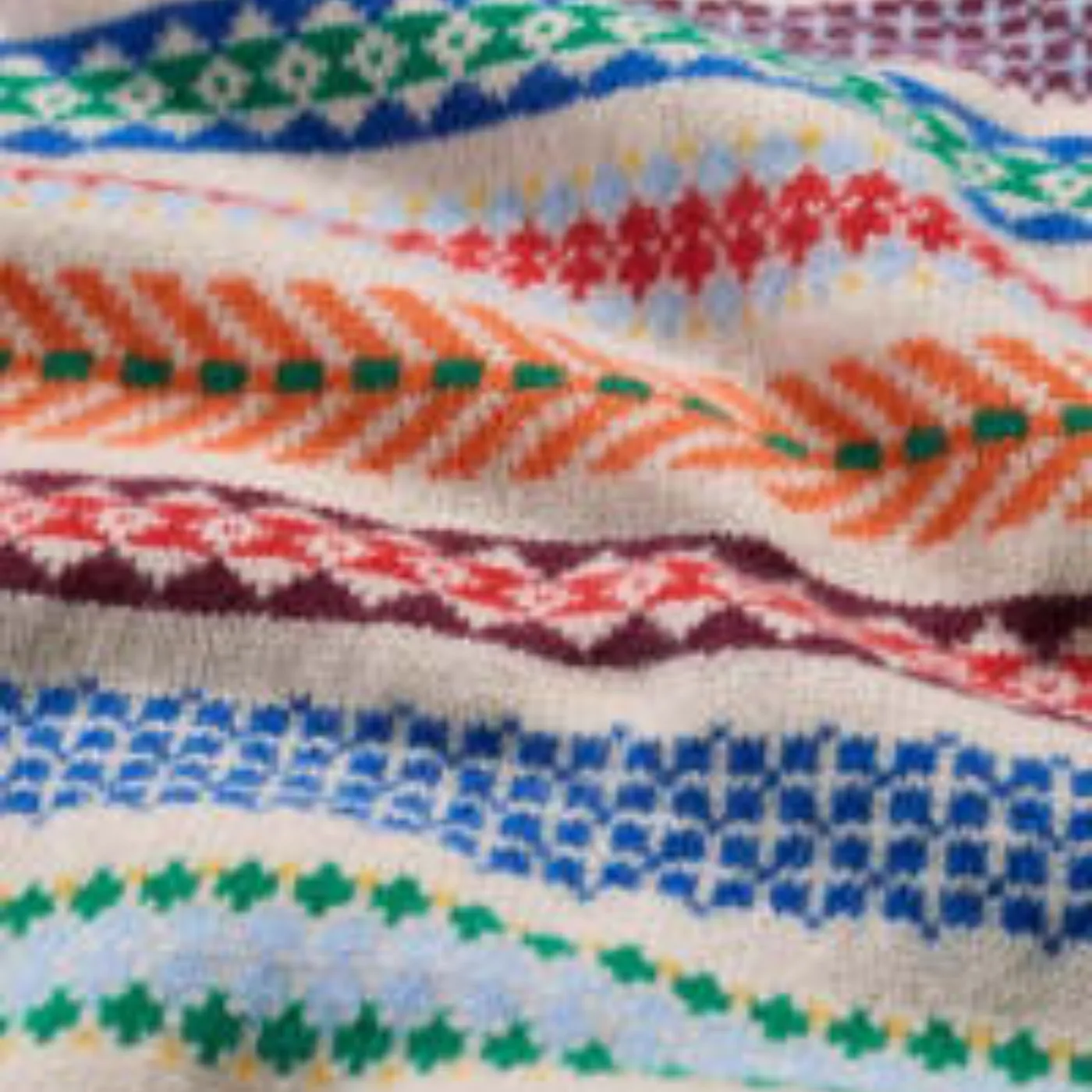 Percella Cove Vest-Knit Abstraction Mult