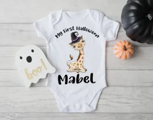 Personalised Halloween Vest - GIRAFFE
