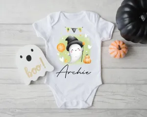 Personalised Halloween Vest - Halloween Ghost design