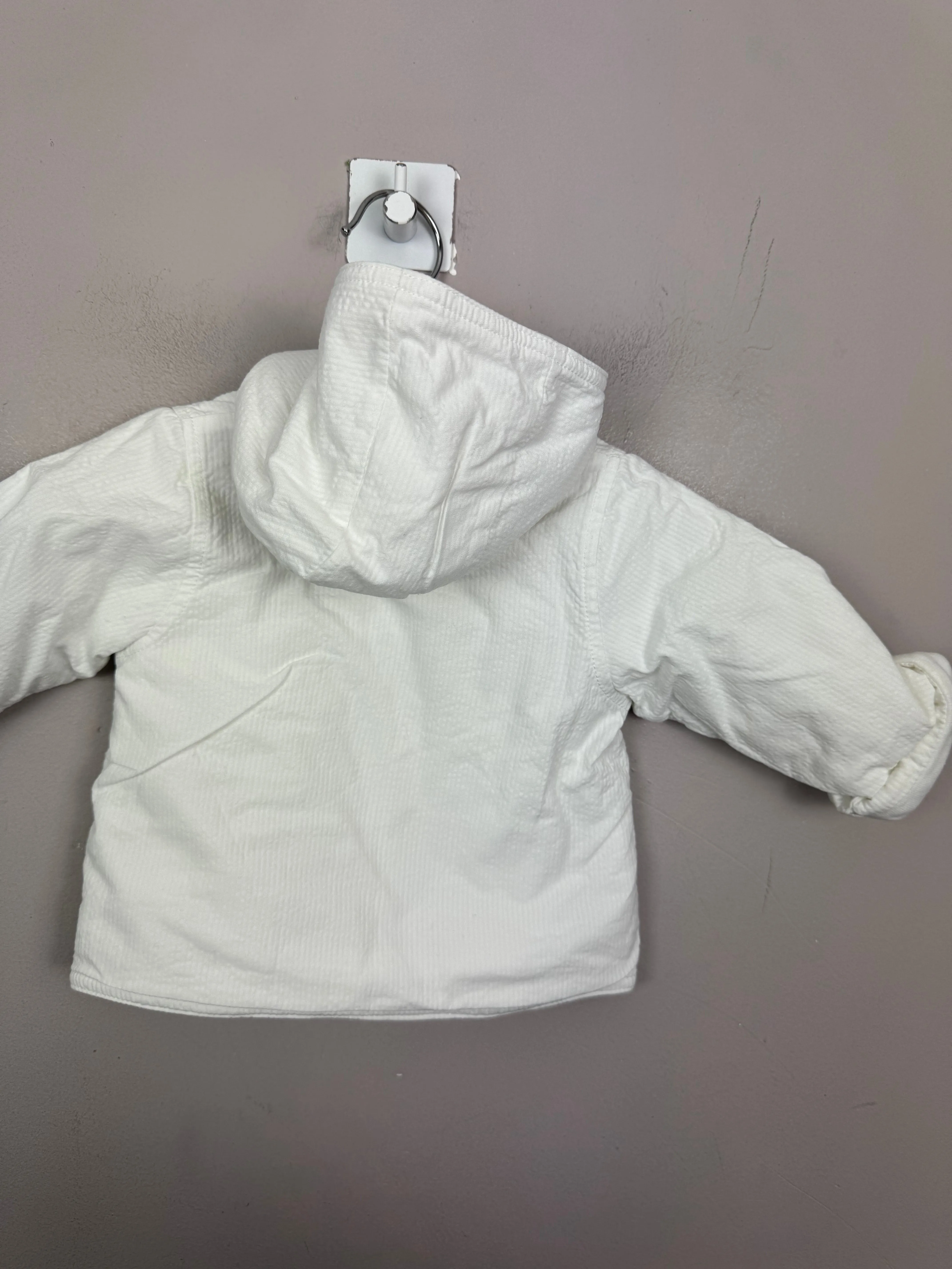 Petit Bateau white jacket 1m