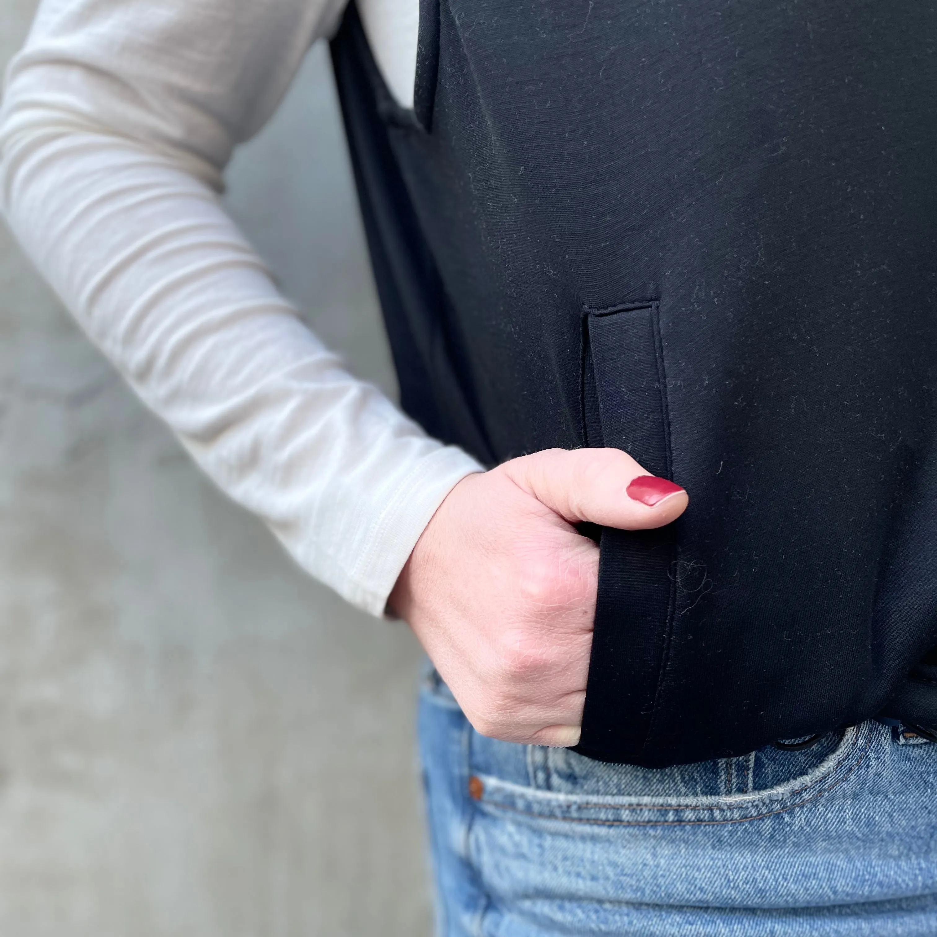 Pierre Black Vest
