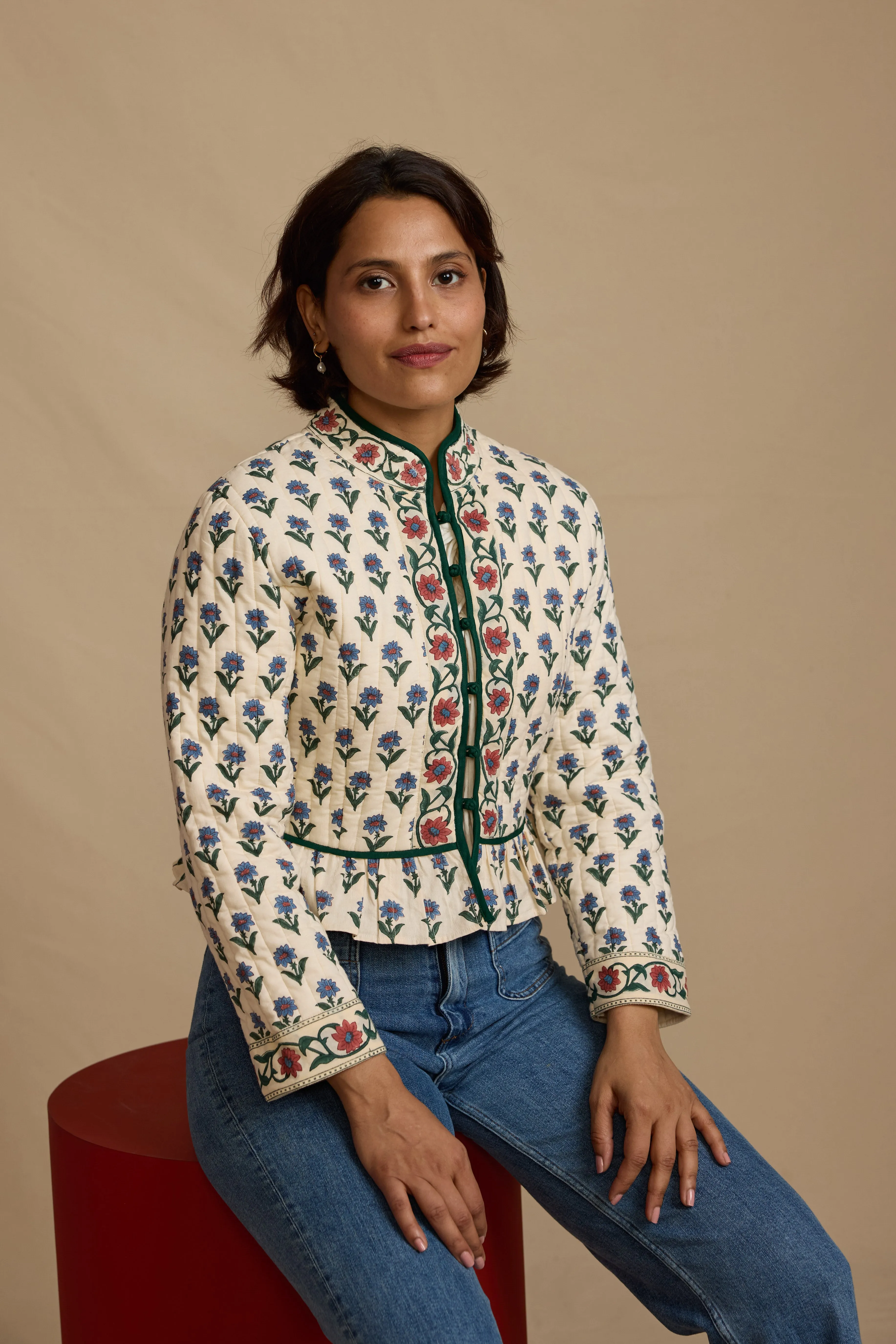 Pierre Jacket in Kashmir Flower