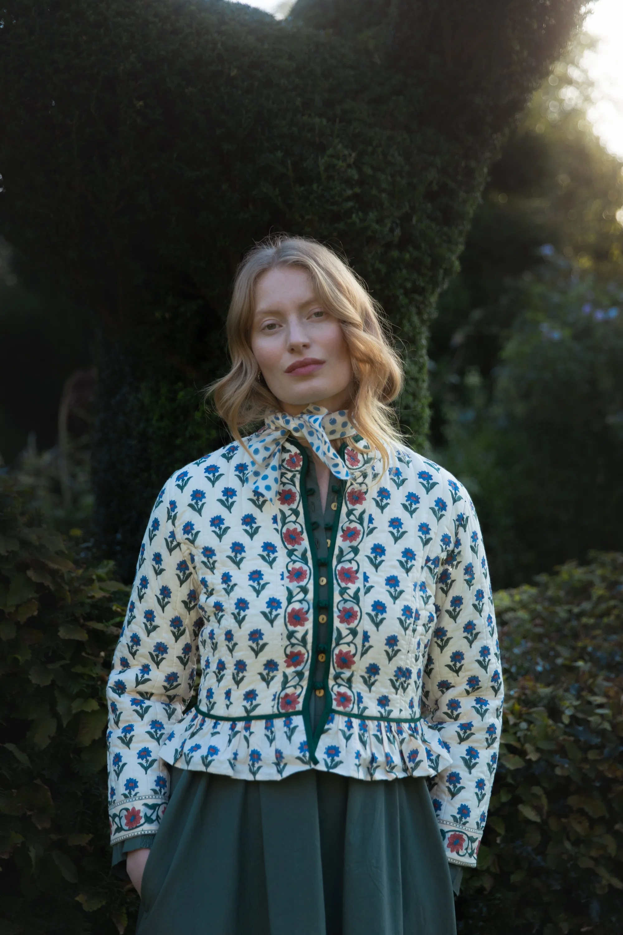 Pierre Jacket in Kashmir Flower