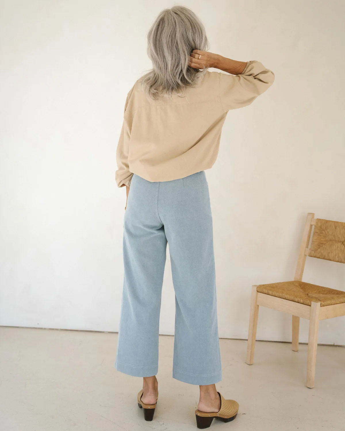 Pierrot Pants | Light Denim