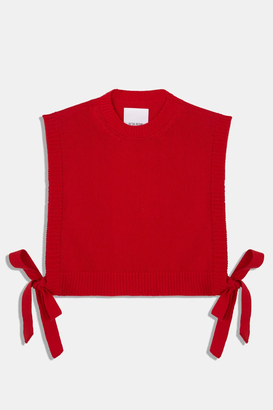 Pilea Knit Vest Red