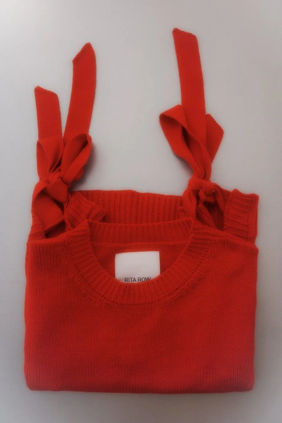 Pilea Knit Vest Red