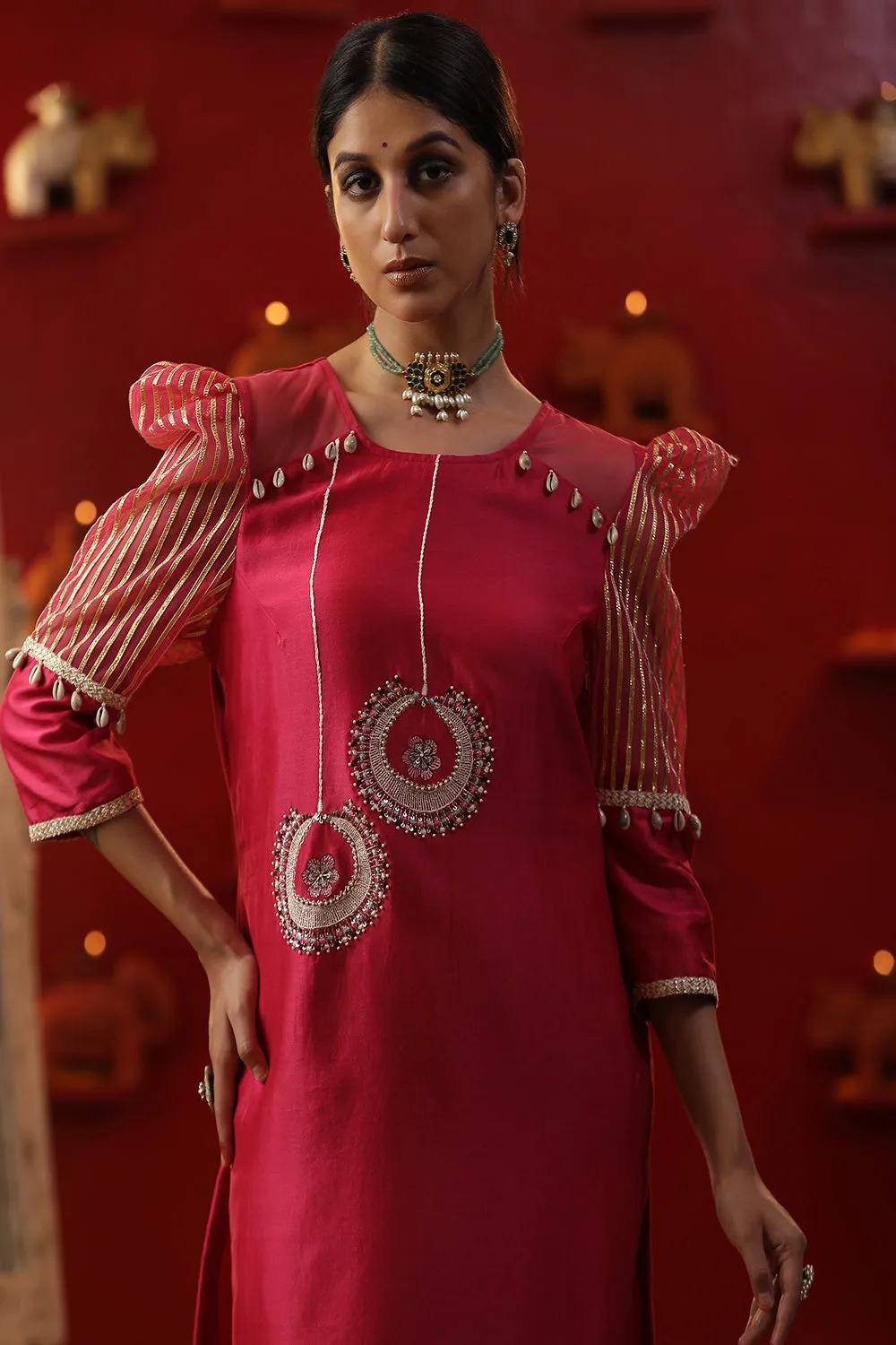 Pink Bali As Signature Suit set