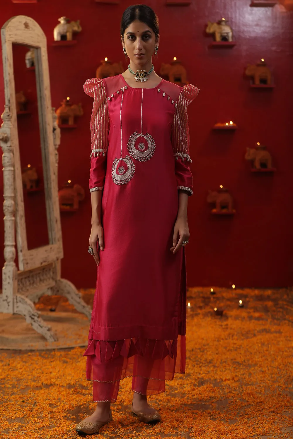 Pink Bali As Signature Suit set