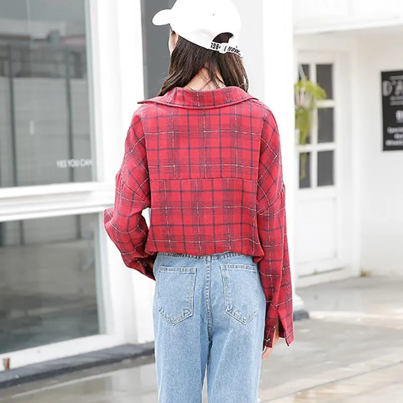 Plaid Bow Tie Shirt