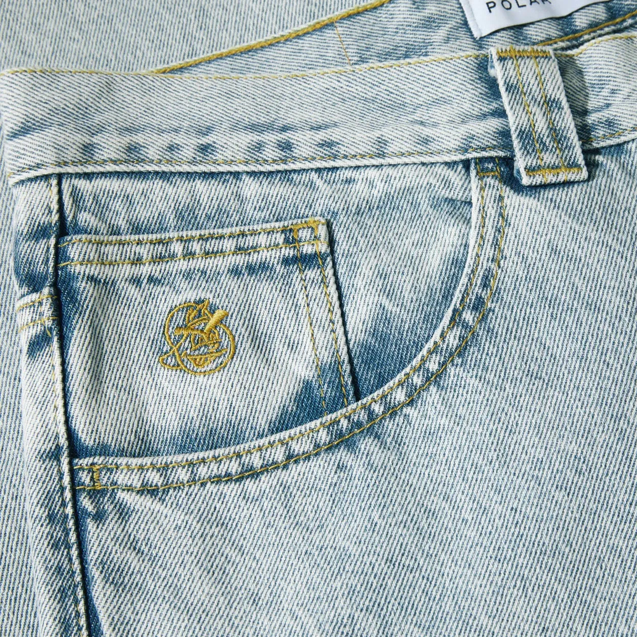 Polar Skate Co. '93! PANTS - LIGHT BLUE