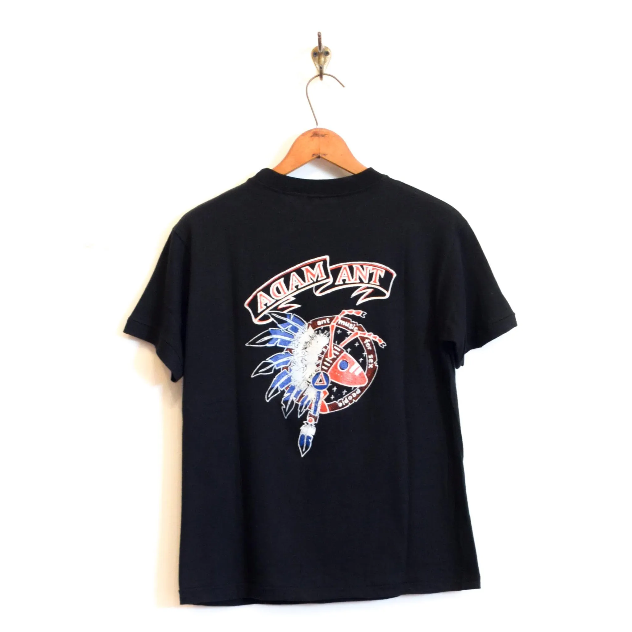 Popular - Adam Ant U.S Tour Bootleg Tee Shirt